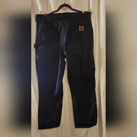Mens Navy Carhartt Cargo Pant - Picture 12 of 13